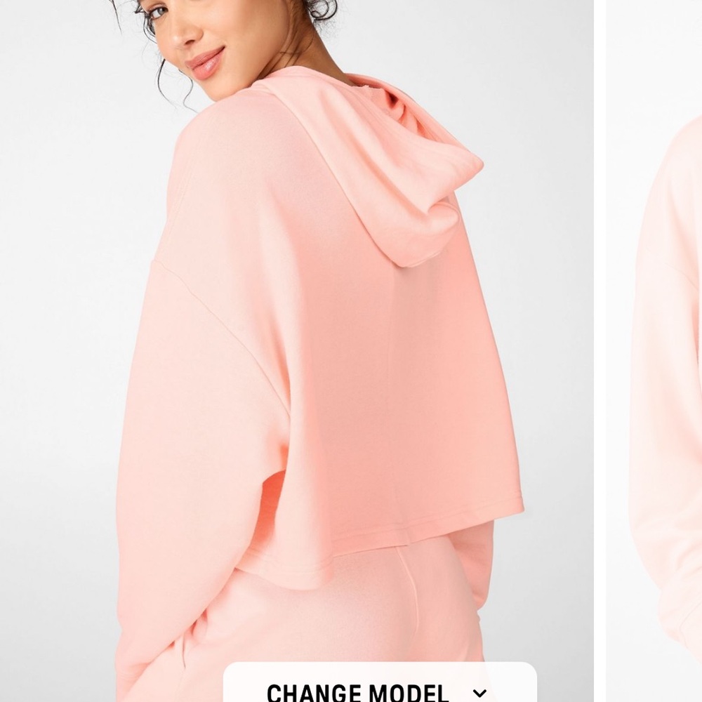 Pink Fabletics Eco Conscious Pullover